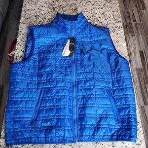 New Tommy Hilfiger Men's Lightweight Blue Quilted Vest Size XXL